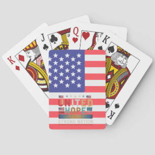 Baraja De Cartas "Esperanza Unida Nación Fuerte."