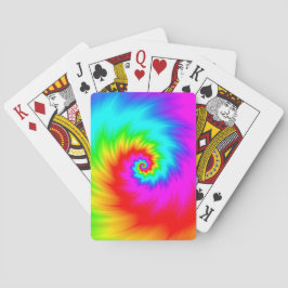 Baraja De Cartas Espiral arcoiris