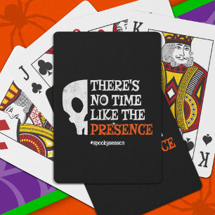 Baraja De Cartas Espíritu de Halloween Calavera Espeluznante Divert