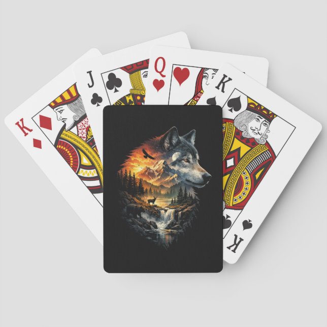 Baraja De Cartas Espíritu del Desierto (Reverso)