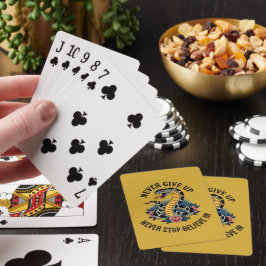 Baraja De Cartas Espíritu Intrépido: Arte de Serpiente Audaz y Rosa