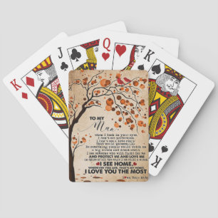Baraja De Cartas Esposa Arte Para Mi Esposo Veo Casa