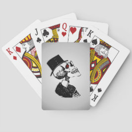 Baraja De Cartas Esqueleto de ojos rojos