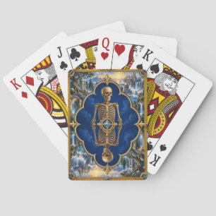 Baraja De Cartas Esqueleto, Monstruo de Fantasía Gótica
