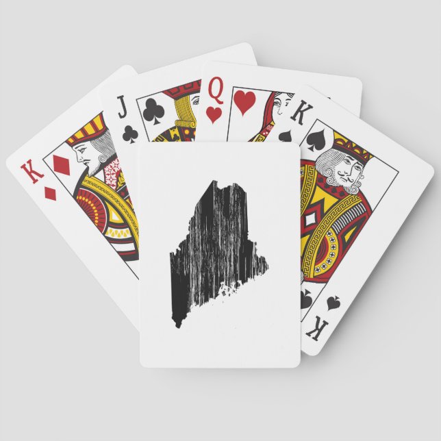 Baraja De Cartas Esquema de estado principal con problemas (Reverso)