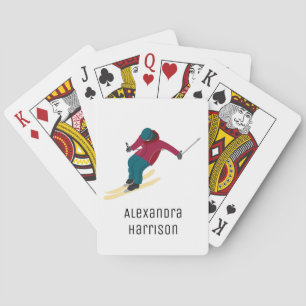 Baraja De Cartas Esquí