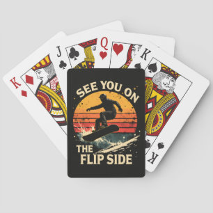 Baraja De Cartas Esquí divertido - Nos vemos en el otro lado