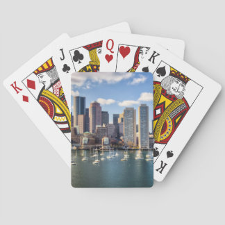 Baraja De Cartas Esquina de Boston frente al mar