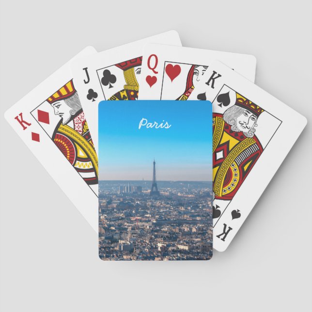 Baraja De Cartas Esquina de París (Reverso)