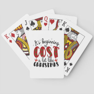 Baraja De Cartas Está empezando a costar mucho como la Navidad