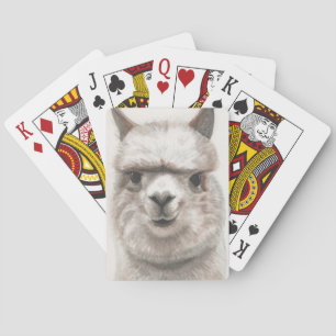 Baraja De Cartas Esta Es Mi Cara De Poker Tarjetas De Alpaca Sonris