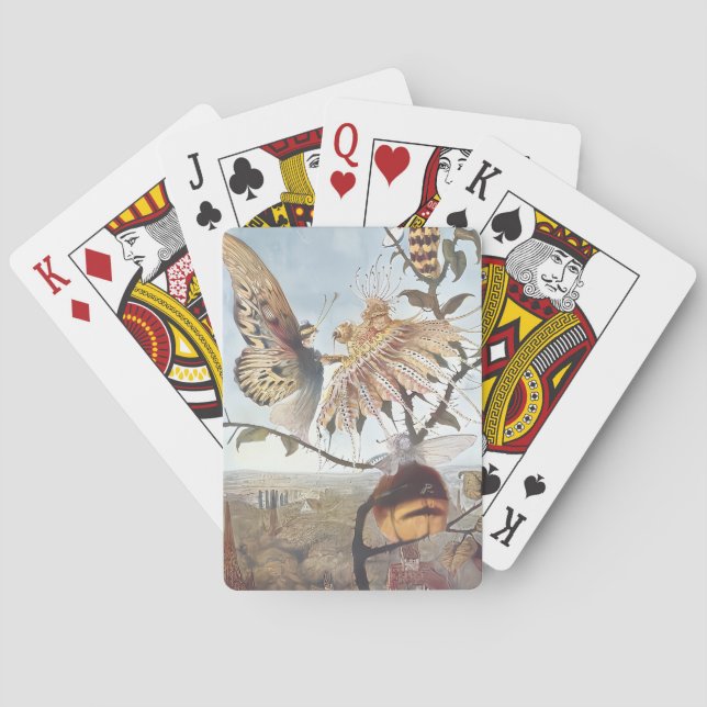 Baraja De Cartas —Está realmente desaparecido —murmuró el rey Honey (Reverso)