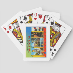 Baraja De Cartas Estado de Maine #2 YO recuerdo viejo del viaje del