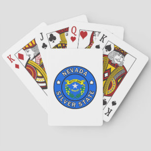 Baraja De Cartas Estado de Plata Nevada