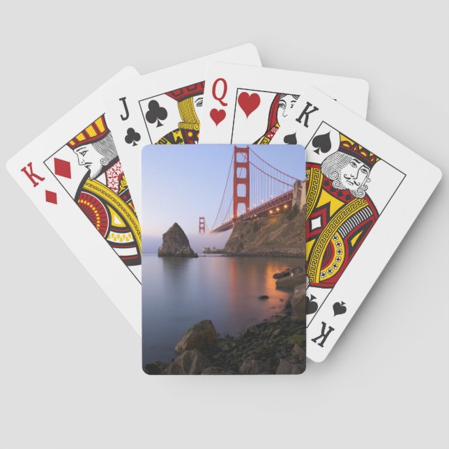 Baraja De Cartas Estados Unidos, California, San Francisco. Puerta  (Reverso)