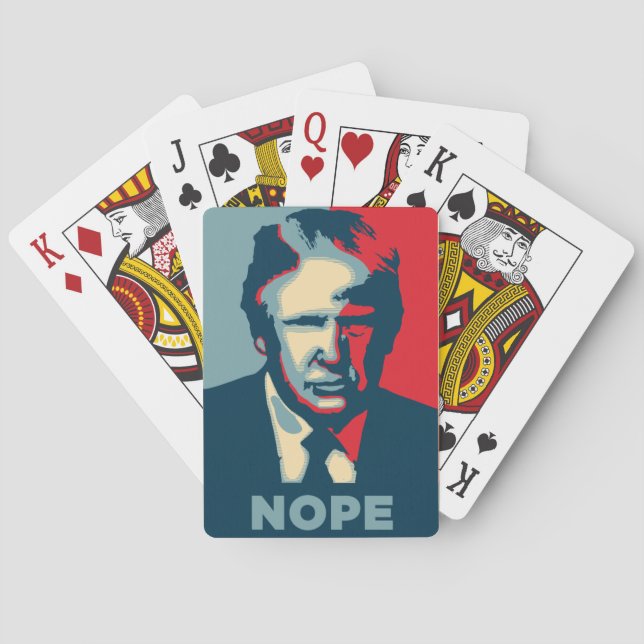 Baraja De Cartas Estados Unidos de Donald Trump (Reverso)