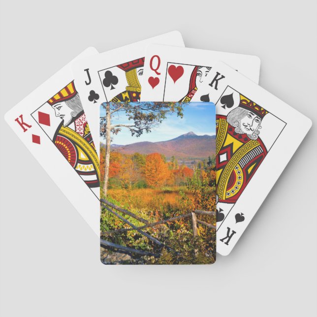 Baraja De Cartas Estados Unidos, Nueva Inglaterra, New Hampshire, C (Reverso)