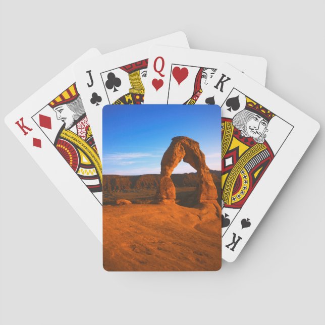 Baraja De Cartas Estados Unidos, Utah, Parque Nacional Arches, Arco (Reverso)