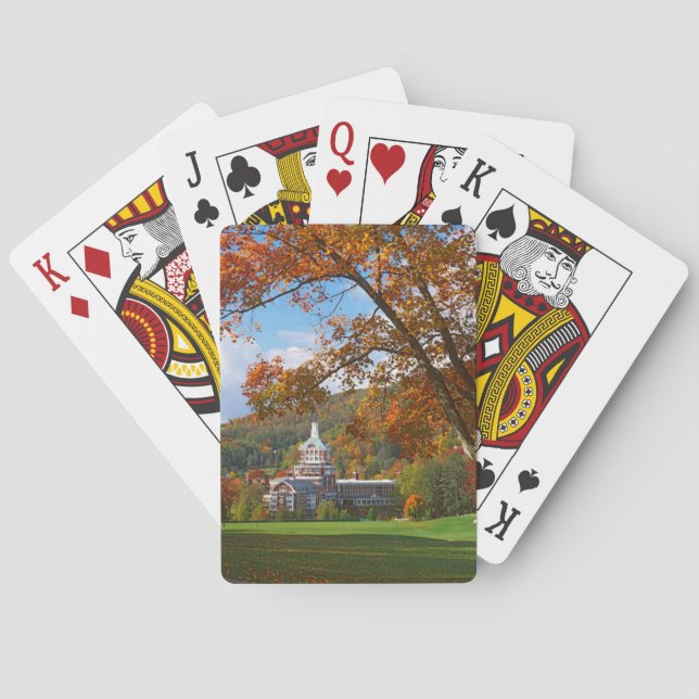 Baraja De Cartas Estados Unidos, Virginia, Hot Springs, The Homeste (Reverso)