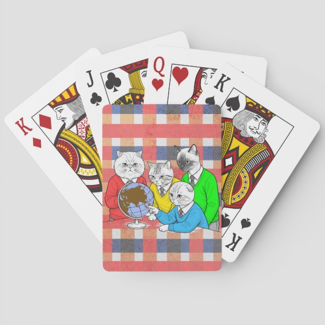 Baraja De Cartas estamos aquí (Reverso)