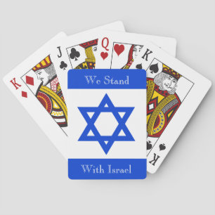 Baraja De Cartas Estamos Con Israel
