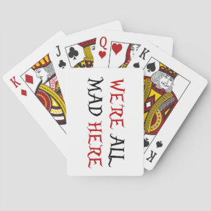 Baraja De Cartas Estamos todos locos aquí