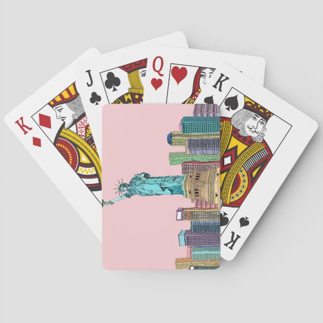 Baraja De Cartas Estatua (Reverso)