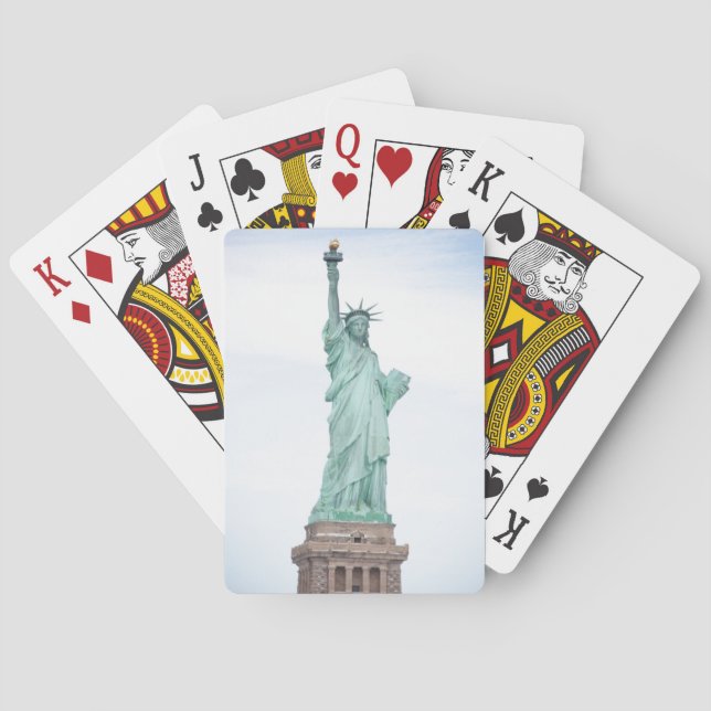 Baraja De Cartas Estatua de la Libertad (Reverso)