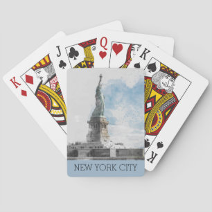 Baraja De Cartas Estatua de la NYC Tarjetas de Póquer Liberty - Man