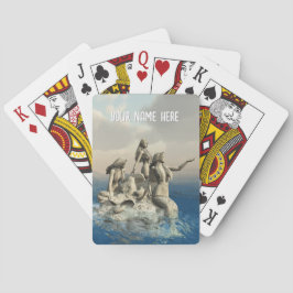 Baraja De Cartas Estatua de las sirvientas. Personalizado