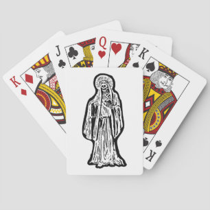 Baraja De Cartas Estatua de Santa Muerte