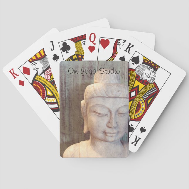 Baraja De Cartas Estatua de Siddhartha Gautama (Reverso)
