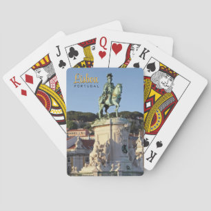 Baraja De Cartas Estatua ecuestre del Rey José I, Lisboa