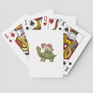 Baraja De Cartas Estética Cottagecore Hongo Tortuga Gob
