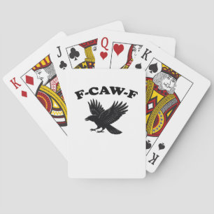 Baraja De Cartas Estilo creativo F-Caw-F