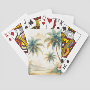 Baraja De Cartas Estilo de época Hawai Viajes Honolulu