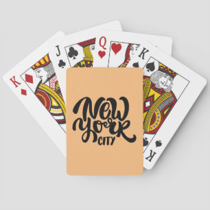 Baraja De Cartas Estilo de New York City