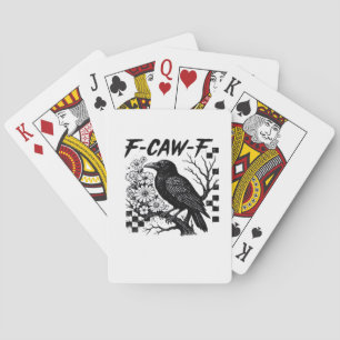 Baraja De Cartas Estilo divertido y esencial F Caw F