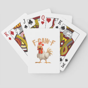Baraja De Cartas Estilo Estético Clásico F-Caw-F