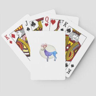 Baraja De Cartas Estilo Gráfico Limpio Oh Ciervo