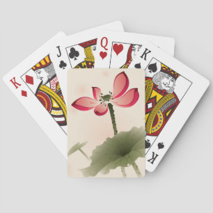 Baraja De Cartas Estilo oriental Lotus