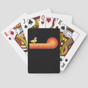 Baraja De Cartas estilo pato 60's 70 regalos de granja hombres agri