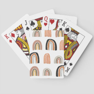 Baraja De Cartas Estilo simple de los niños del arcoiris pastel