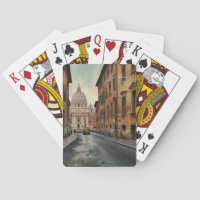 Estilo Vintage Roma Viaje Italiano Acuarela