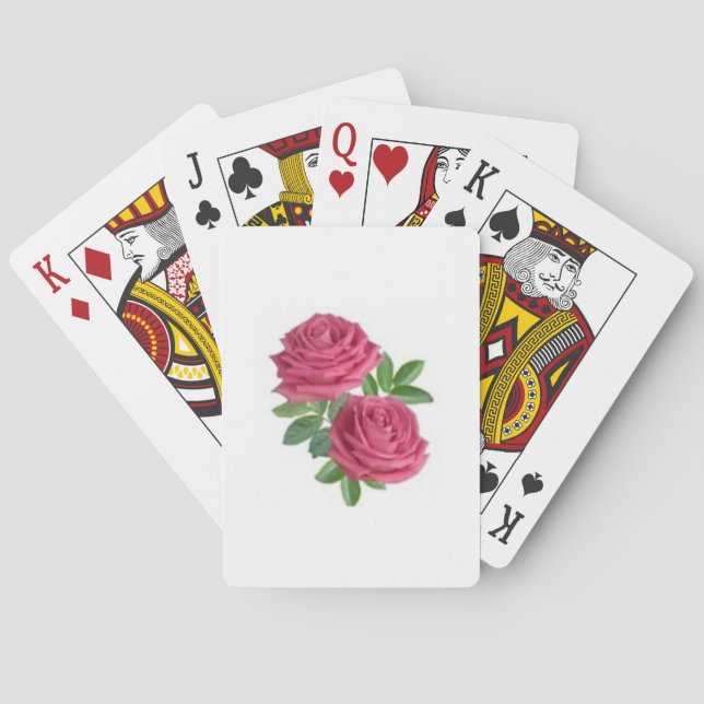 Baraja De Cartas Estilos clásicos Florals (Reverso)