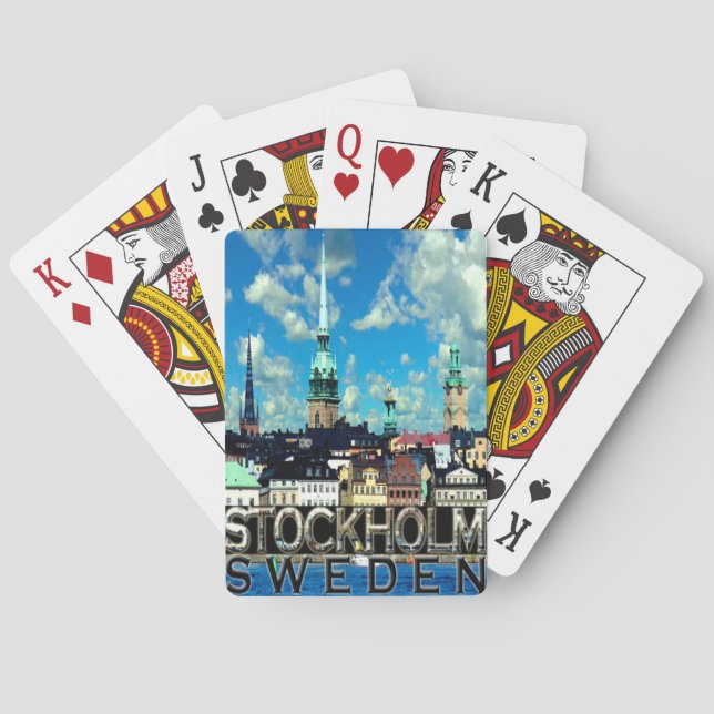 Baraja De Cartas Estocolmo (Reverso)