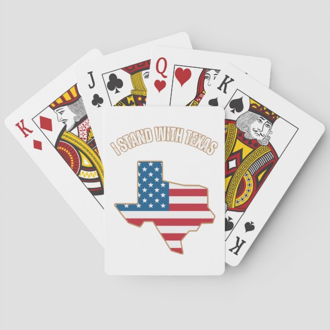 Baraja De Cartas Estoy De Acuerdo Con Texas (Reverso)