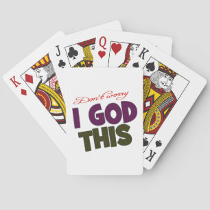 Baraja De Cartas Estoy en manos de Dios