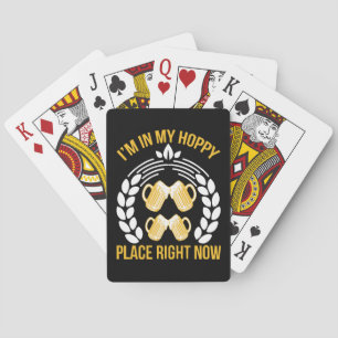Baraja De Cartas Estoy en mi lugar feliz ahora