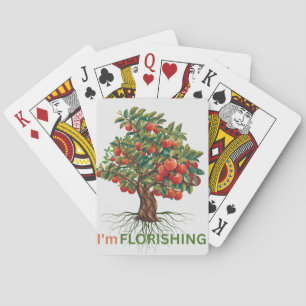 Baraja De Cartas Estoy floreciendo – Árbol Inspirador de Crecimient